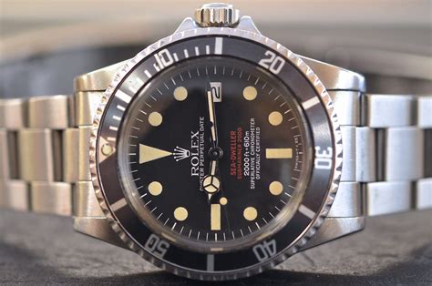 rolex sea dweller scritta rossa|rolex deep sea watches.